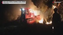 Hitzewelle: Mehrere Waldbrände lodern in Spanien