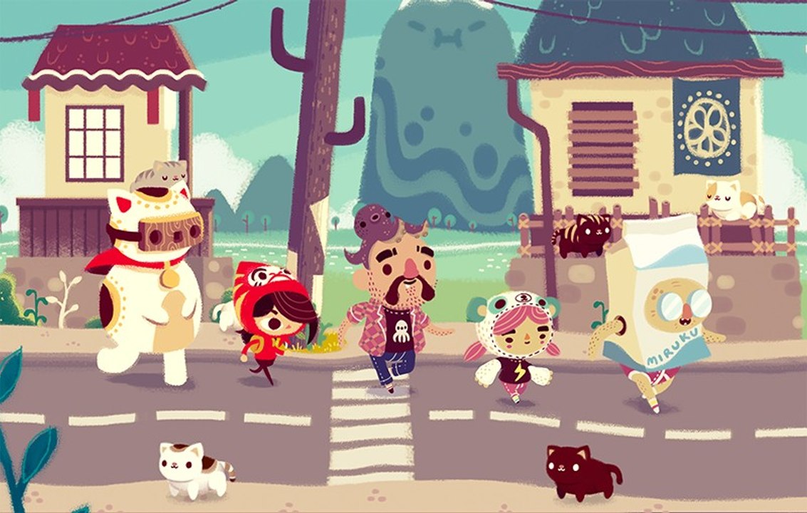 Trailer zu Mineko's Night Market - Nachtflohmärkte, Geheimagenten und Salatkatzen