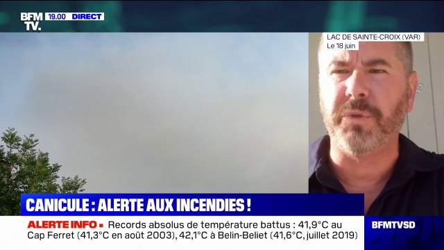 Incendie dans une base militaire de Canjuers: Environ 300 hectares de parcourus et de brûlés , annoncent les sapeurs-pompiers