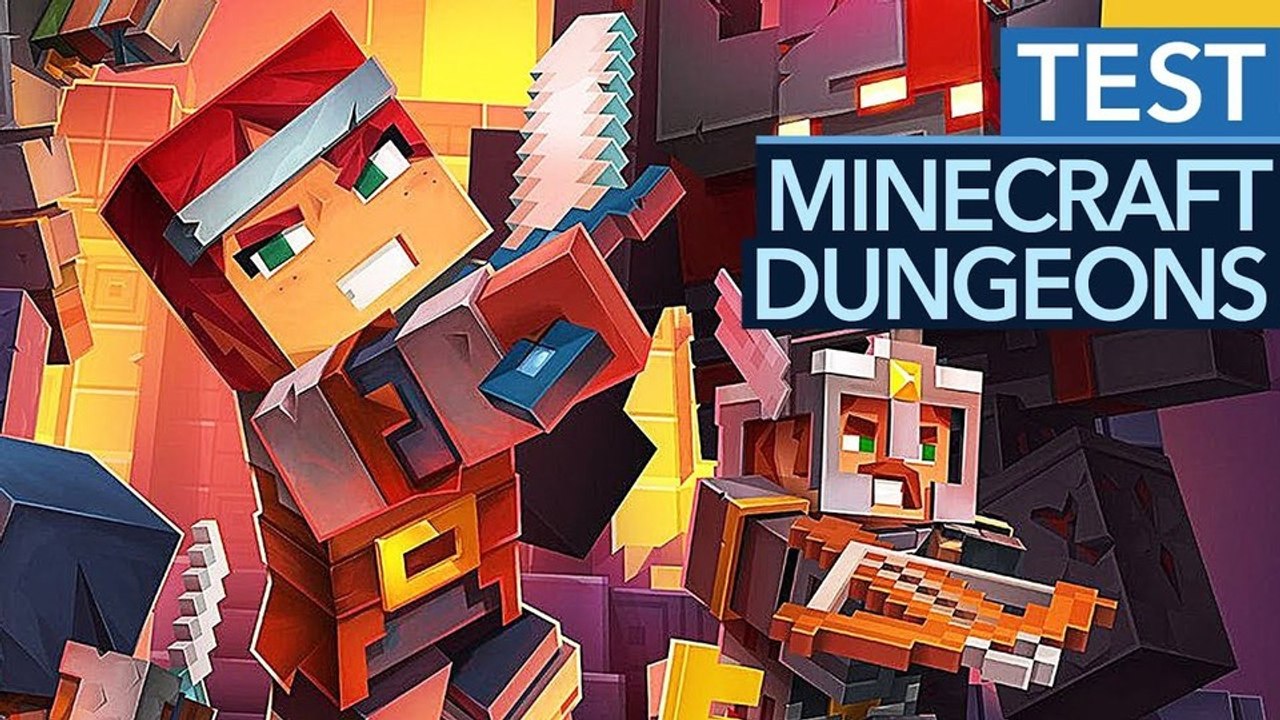 Minecraft dungeons - test-video zum familien-diablo
