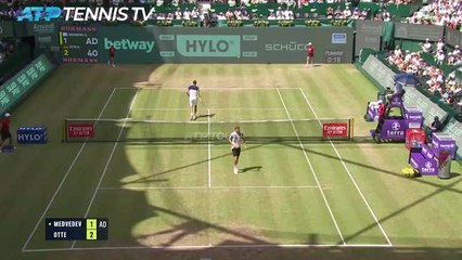 Halle - Medvedev résiste à Otte et impose son statut