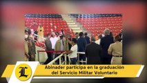 Abinader participa en la graduación del Servicio Militar Voluntario