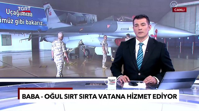 Baba ile Oğlu, 9'uncu Ana Jet Üssü'nde Birlikte Görev Yapıyor - TGRT Haber