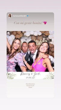 Les invités au mariage de Jordi Alba et Romarey Ventura.