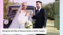 Mariage du footballeur Jordi Alba : magnifiques photos de la cérémonie, Lionel Messi présent