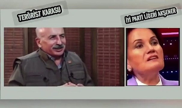 PKK elebaşı Karasu ile İYİ Parti lideri Akşener'den benzer açıklama! Bu nasıl milliyetçilik Meral Abla?