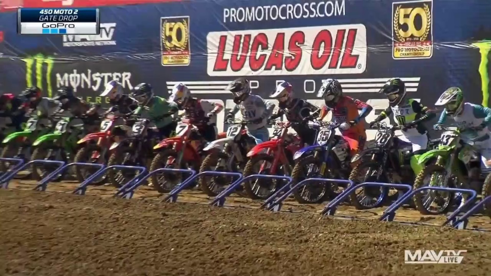 ama motocross starting gate