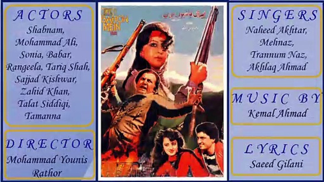 Pyar Ke Wade Pyar Ki Kasmein - Mehnaz & Akhlaq Ahmed - Film : Teri Bahon Mein