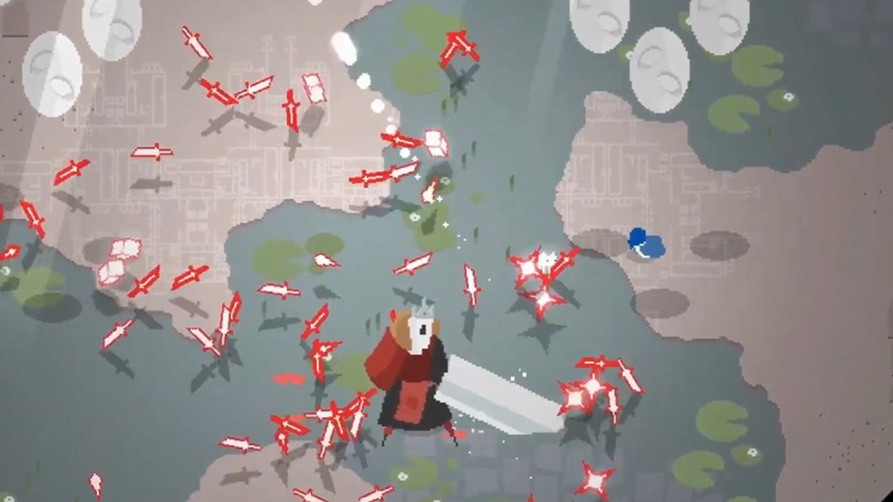 Itta - gameplay aus dem bullet-hell-actiontitel