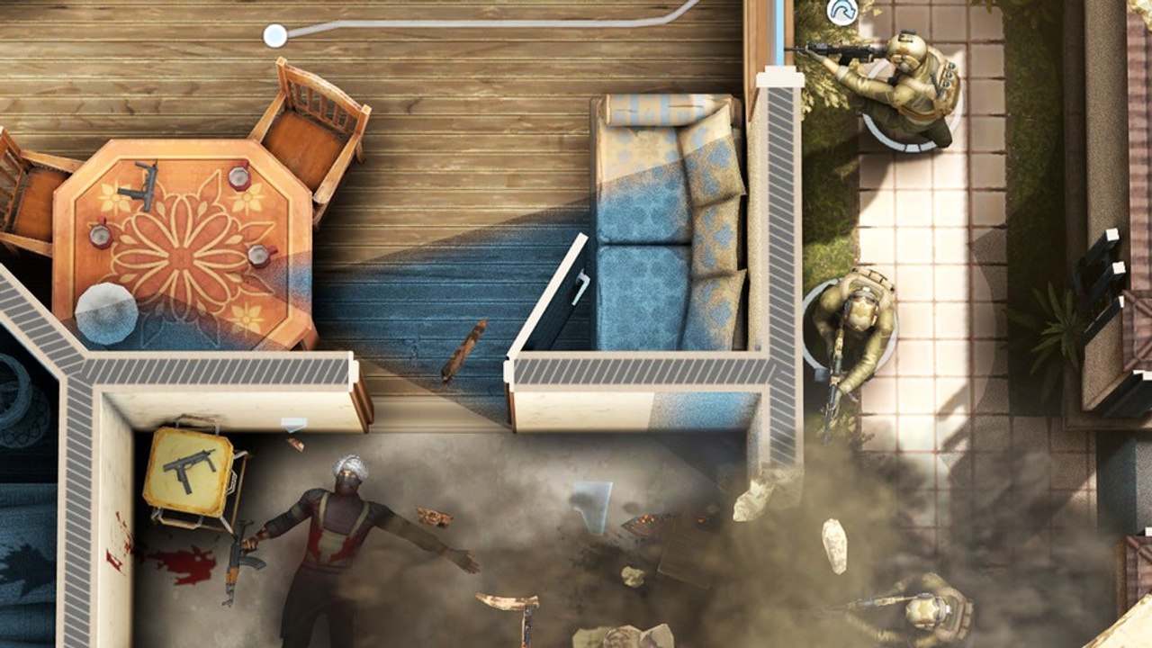 Door Kickers 2 zeigt seine zerstörbare Umgebung im Anti-Terror-Setting