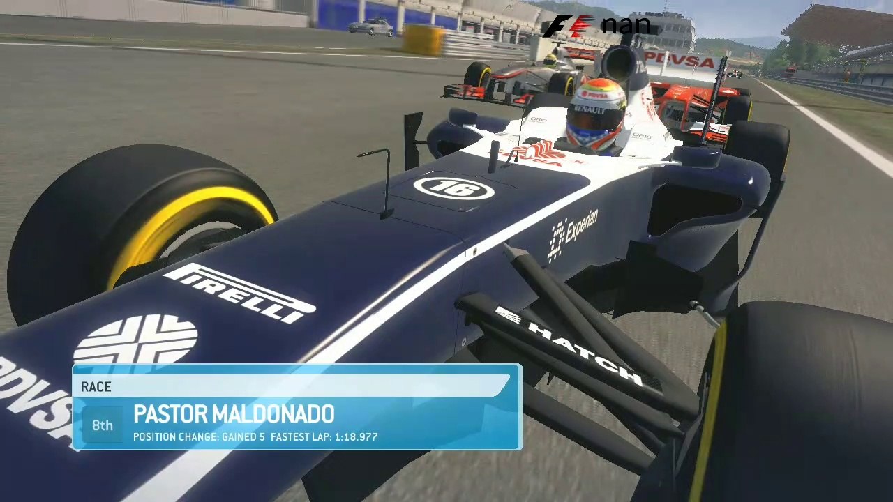 Keren! Pastor Maldonado mampu finish di posisi 8 sirkuit Estoril Portugal | F1 2013