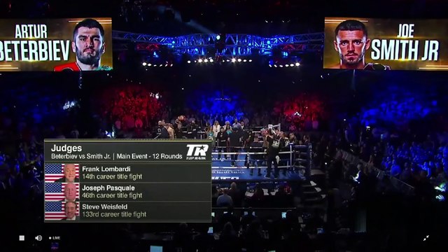 Artur Beterbiev VS Joe Smith Jr