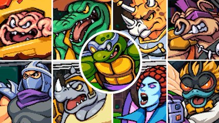 Teenage Mutant Ninja Turtles: Shredder's Revenge All Bosses (XB1)