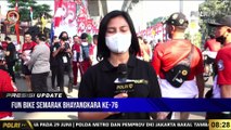 Live Report Ratu Dianti Terkait Fun Bike Semarak Bhayangkara Ke-76