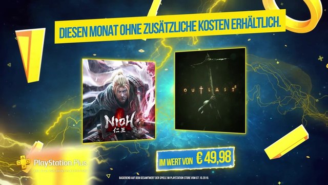 Trailer zu den PS Plus Spielen im November 2019