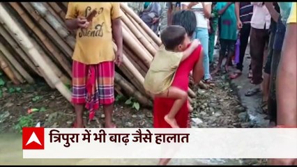 Tripura CM Manik Saha reviews the flood situation in the state | ABP News