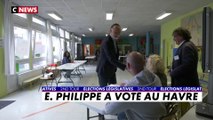 2e tour des législatives : Édouard Philippe a voté