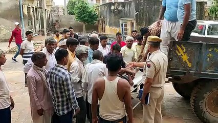 पोखर में डूबने से चाचा-भतीजे की मौत
