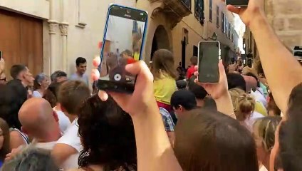 Toc de flabiol de les festes del 2022 a Ciutadella