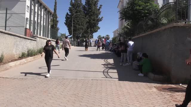Gaziantep ve çevre illerde YKS'nin ikinci oturumu Alan Yeterlilik Testi heyecanı