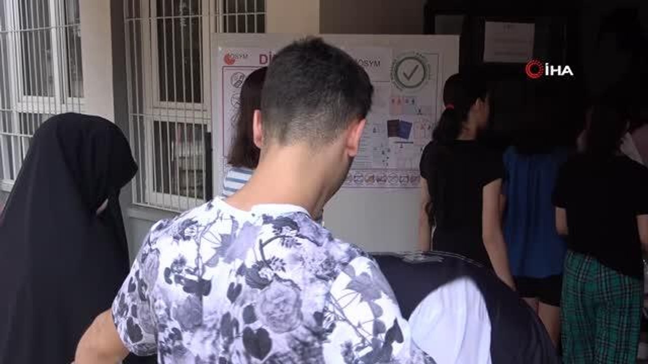 Sınava son anda yetiştiler