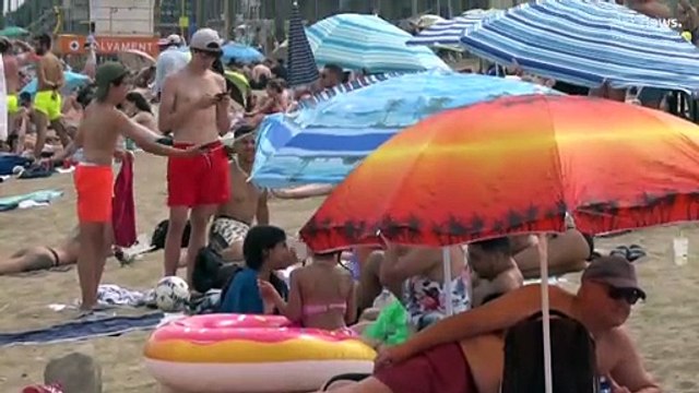 Знойная погода в Западной Европе