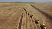 ŞANLIURFA - Ceylanpınar Tarım İşletmesi'nde buğdayda 200 bin ton rekolte bekleniyor