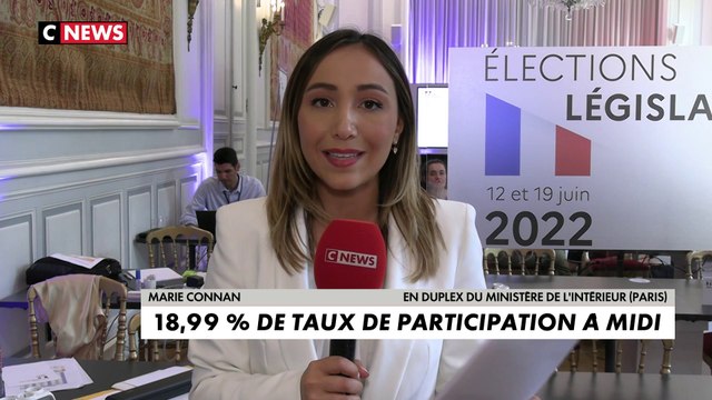 Élections législatives : 18,99% de taux de participation à 12h