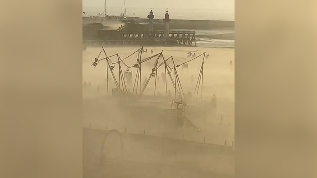 De soudaines rafales de vents violents font un mort et plusieurs blessés dans le Calvados