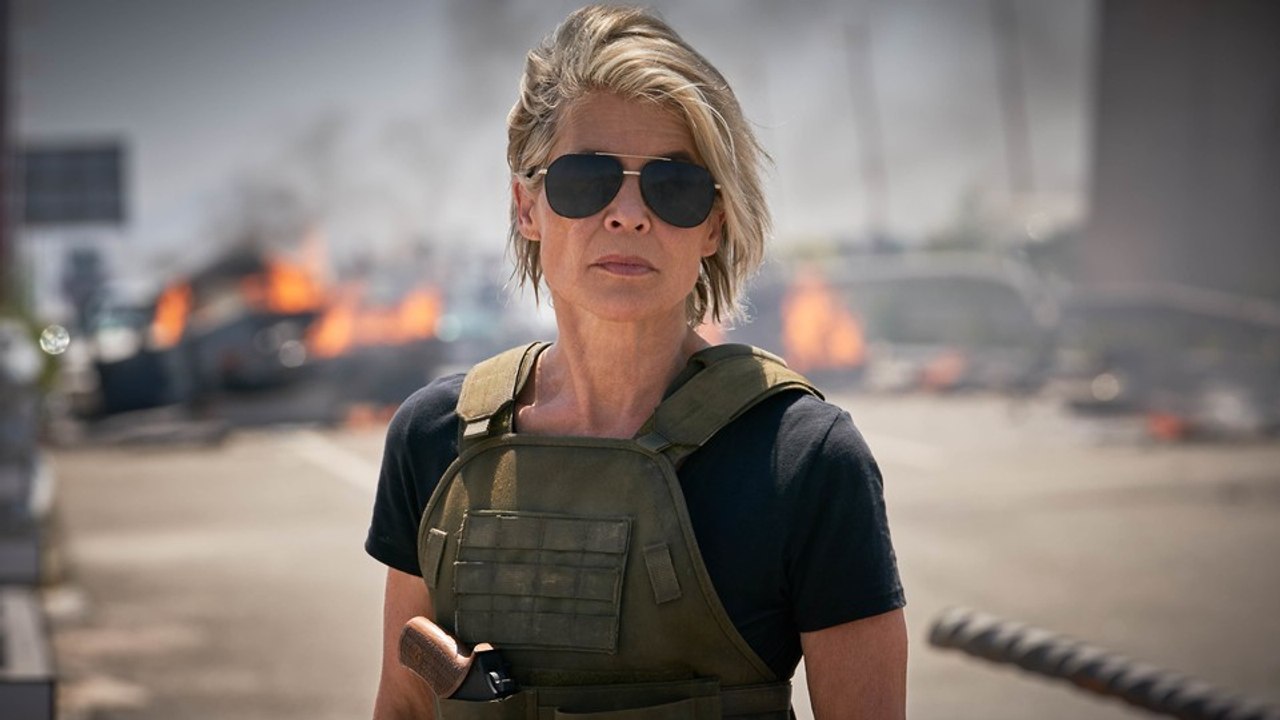 Im neuen Trailer zu Terminator: Dark Fate teilt Sarah 'Badass' Connor mächtig aus