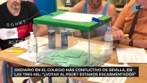 OKDIARIO en el colegio más conflictivo de Sevilla, en las Tres Mil: “¿Votar al PSOE? Estamos escarmentados”