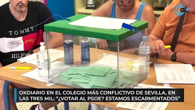 OKDIARIO en el colegio más conflictivo de Sevilla, en las Tres Mil: “¿Votar al PSOE? Estamos escarmentados”