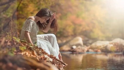 Femme apaisement et nature - montage perso