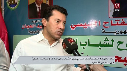 د. أشرف صبحي في لقاء خاص مع #صباحك_مصري: ادعو اتحاد الكرة للتأني في اختيار المدير الفني لمنتخب مصر