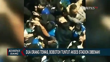 Berdesakan Jelang Masuk ke Stadion, 2 Suporter Persib Bandung Meninggal Dunia