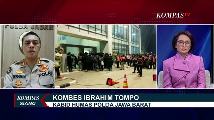 Detik-detik Ricuhnya Penonton Piala Presiden 2022 di Stadion Gelora Bandung Lautan Api