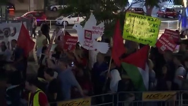 Тель-Авив: манифестация против оккупации