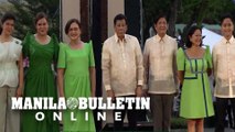 President-elect Bongbong Marcos and family join the Duterte family in a photo opportunity