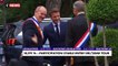 Législatives : Emmanuel Macron est arrivé en voiture au Touquet, il s’approche de son bureau de vote