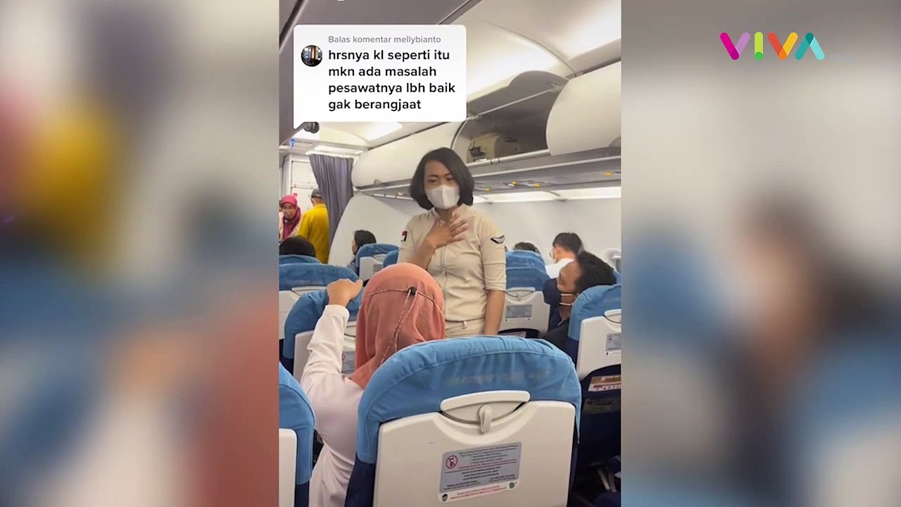 Dipaksa Nunggu 3 Jam, Penumpang Pesawat Super Jet Air Ngamuk