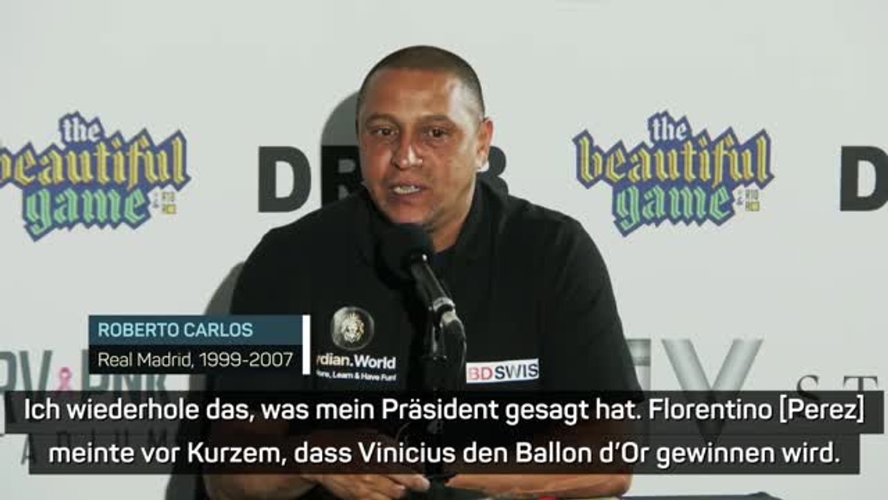 Roberto Carlos sagt Ballon d’Or für Vinicius voraus