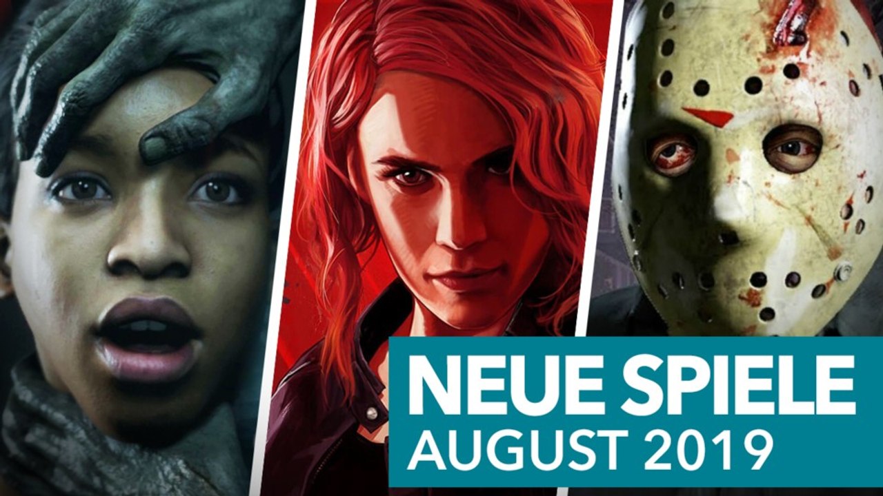 18 neue Konsolenspiele im August - Release-Vorschau für PS4, Xbox One & Nintendo Switch