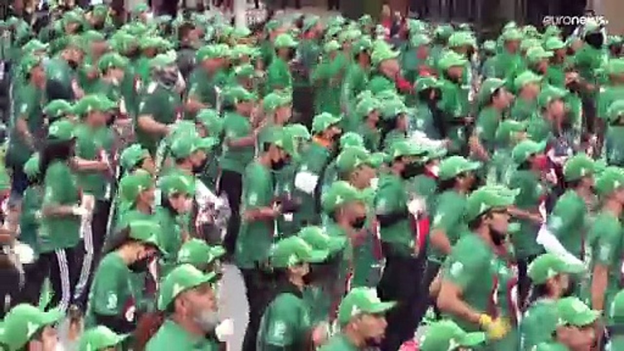 شاهد: مدينة مكسيكو سيتي تحطم الرقم القياسي لأكبر مشاركة في درس ملاكمة في العالم