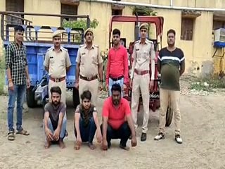 बाड़े से चोरी ट्रॉली पांच दिन बाद पुलिस ने सांगोद से की जब्त-video