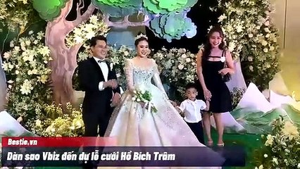 Dàn sao Vbiz dự đám cưới Hồ Bích Trâm