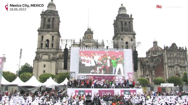 Mexico City tries to break record for world's largest boxing class