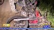 ¡Al menos dos muertos y varios heridos! por aparatoso accidente vial en la carretera que conduce a La Libertad, Comayagua