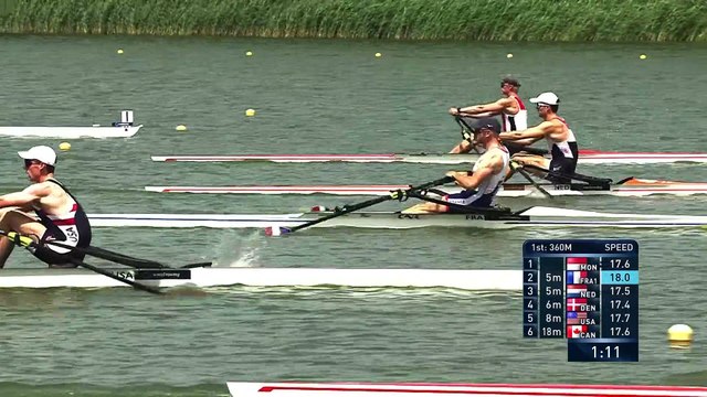 2022 World Rowing Cup II - Poznan, Poland - Men's Single Sculls (M1x) A-final
