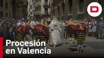 La procesión del corpus recorre Valencia