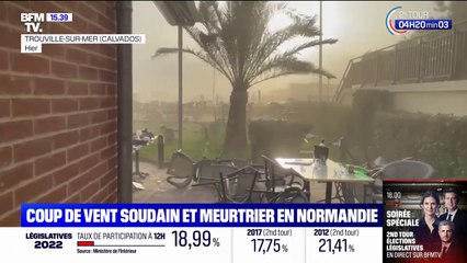 La Normandie touchée par un coup de vent soudain et meurtrier